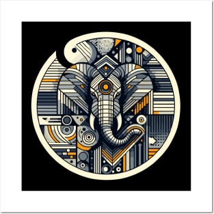 Abstract Animal Elephant 2 Posters and Art